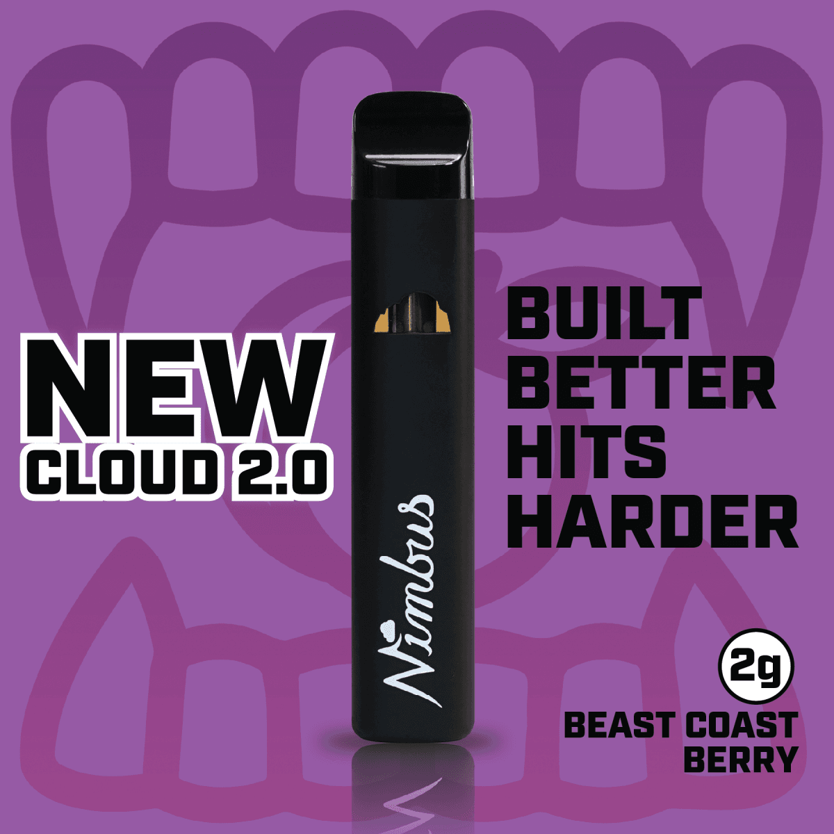 Nimbus Beast Coast Berry | Disposable | 2g