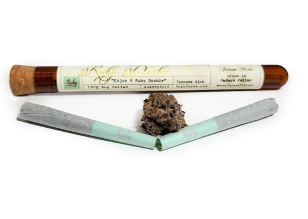Ruby Farms Purple Hindu Kush | 2 Count Doobies | .5G/1G