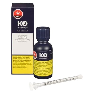 K.O. by NightNight 3:2:1 K.O. Oil - 30ml Blend 3:2:1 CBD:CBN:THC