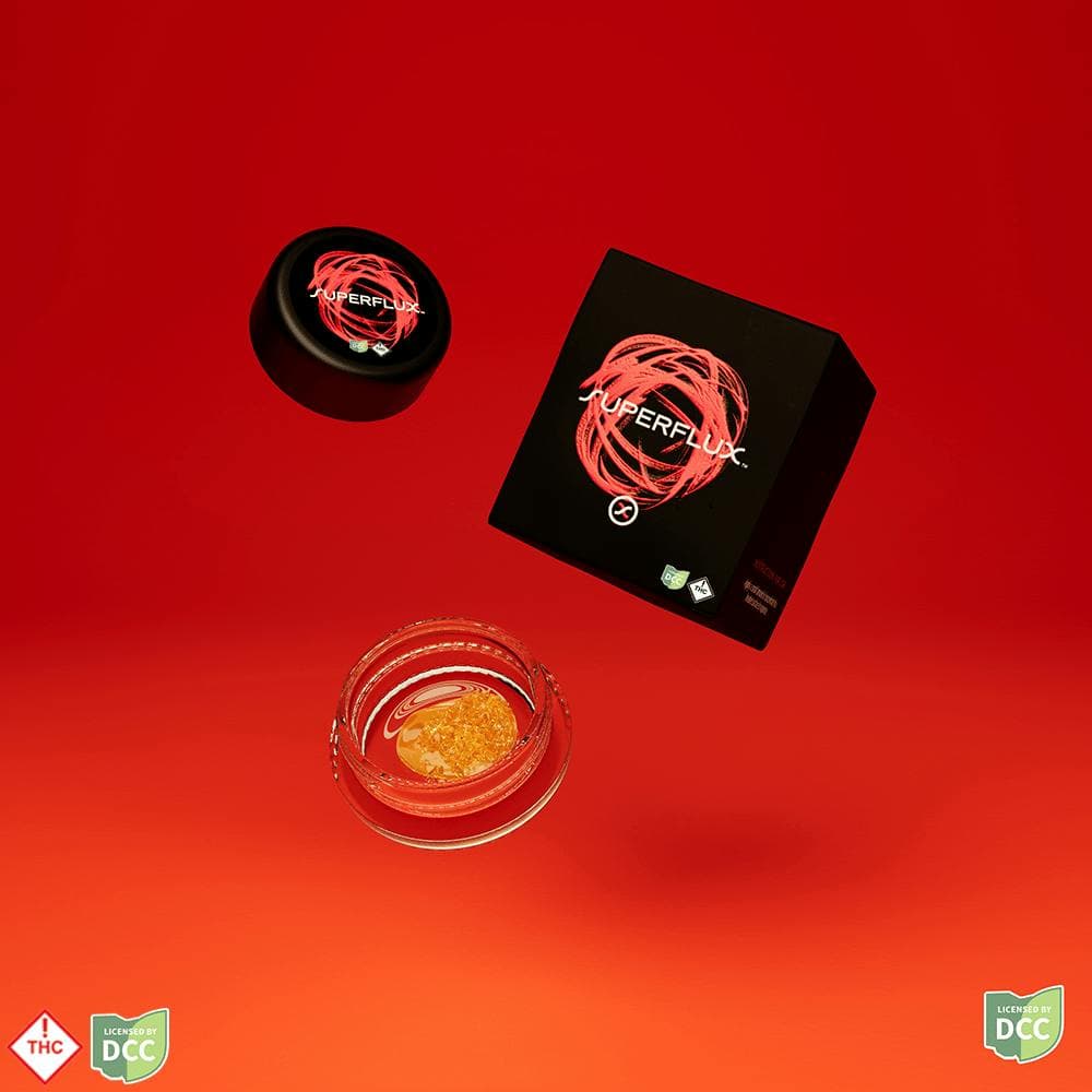 Superflux Super Sour Diesel Budder - 1g Live Resin Concentrates