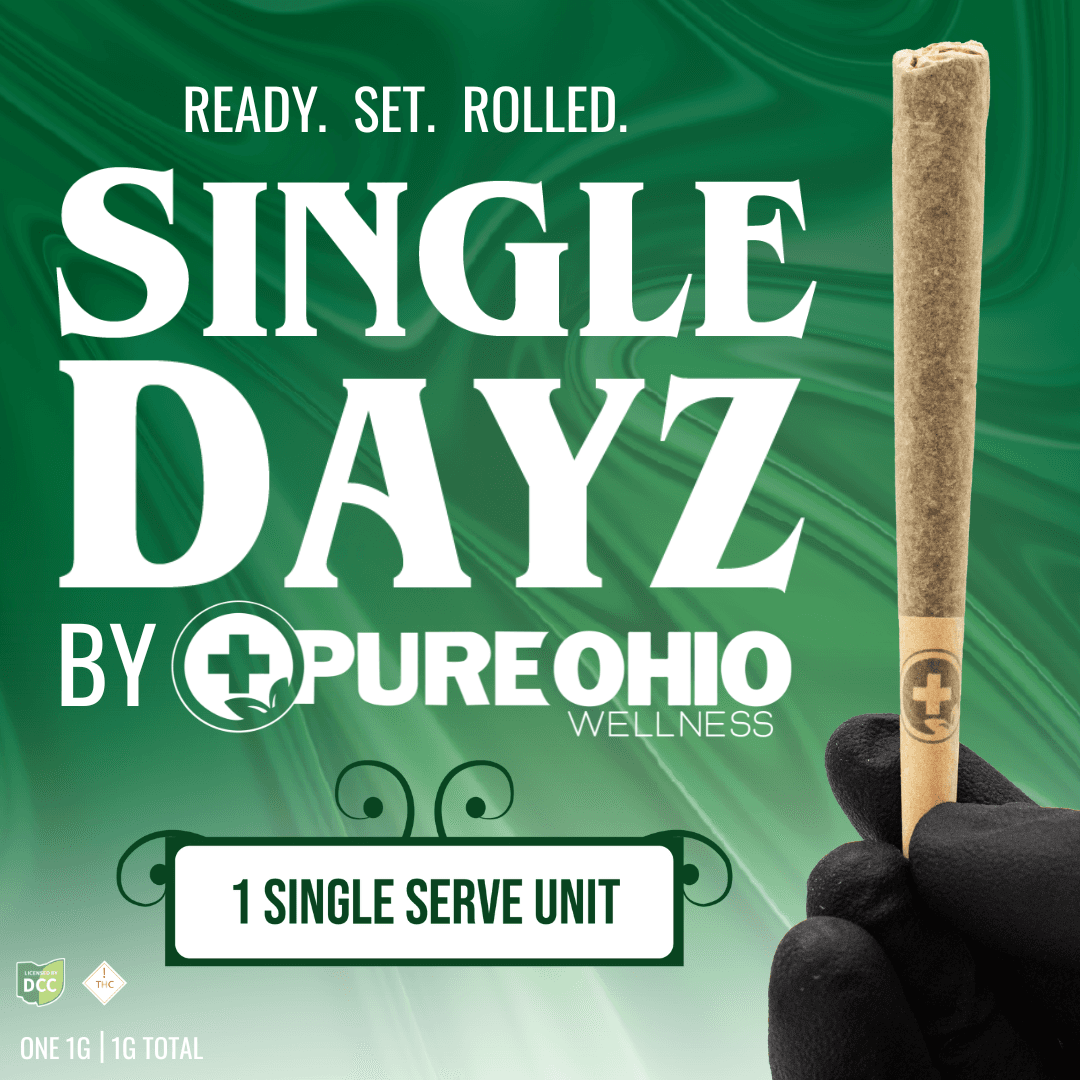 Pure Ohio Wellness Blue Blast - 1g Flower Pre-Rolls