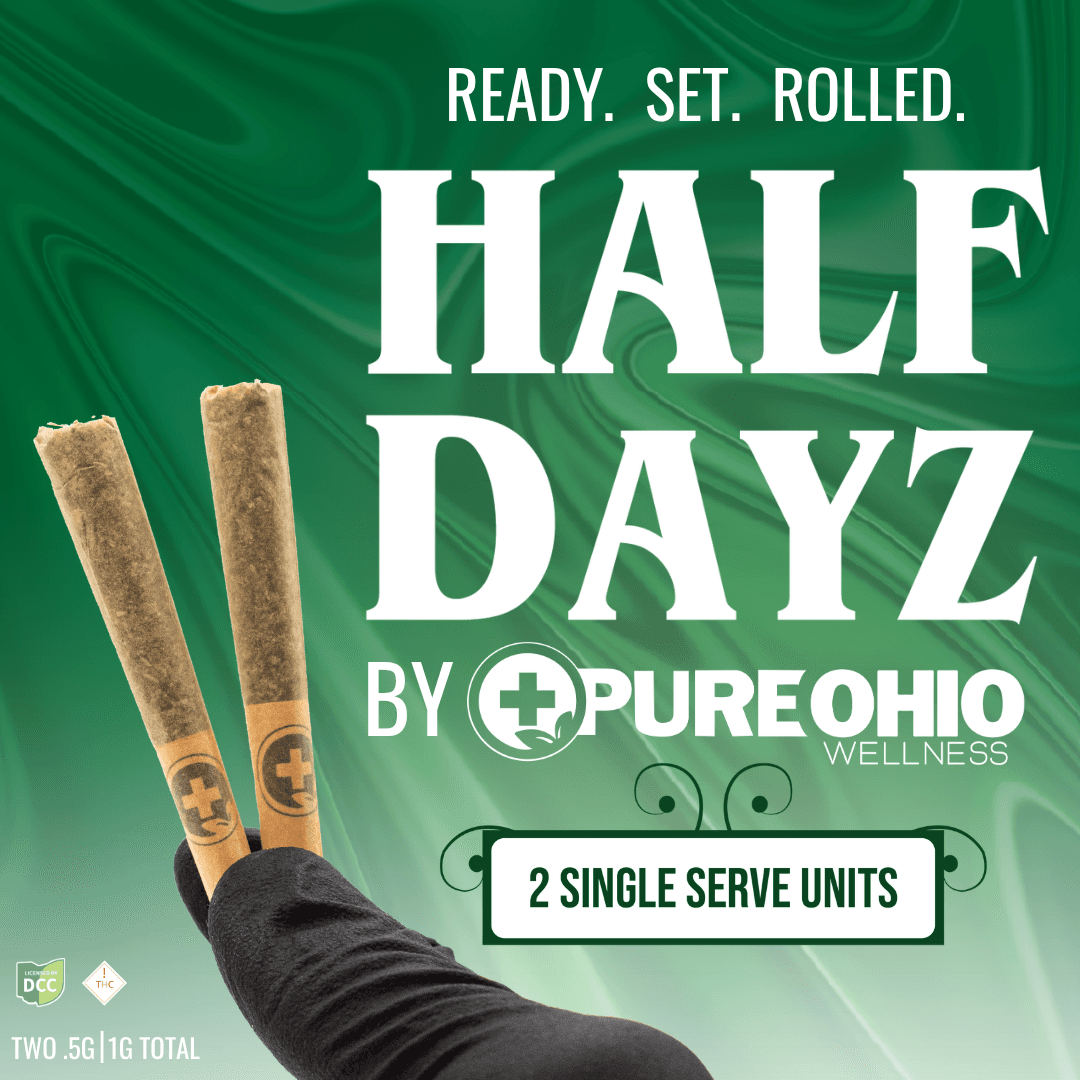 Pure Ohio Wellness Double Stuffed - 1g Flower Pre-Rolls 2pk