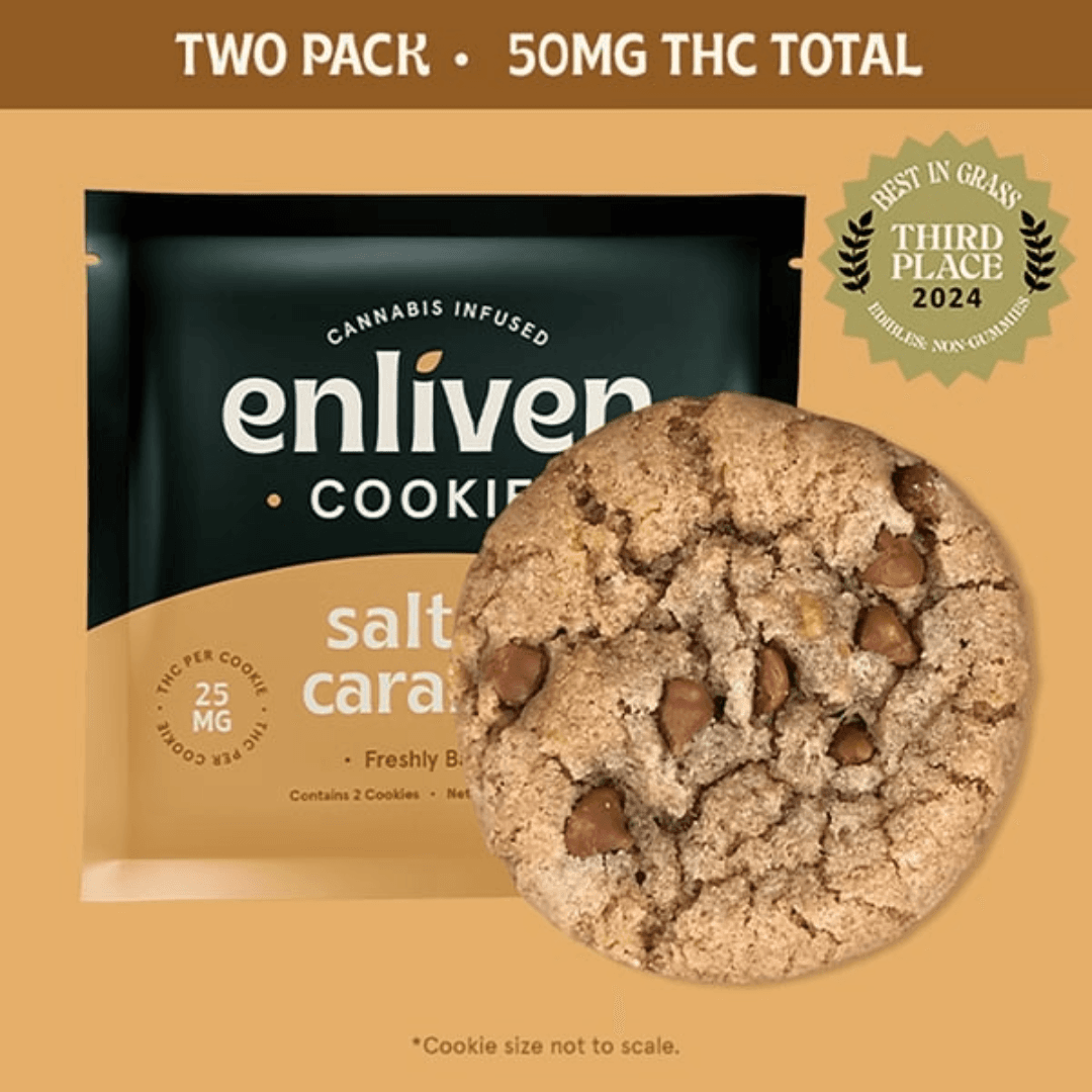 Enliven Salted Caramel Cookie | 50mg (2pk)