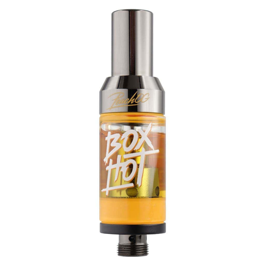 BOXHOT 1000 Peach OG 510 Vape Cartridge - 1.2g