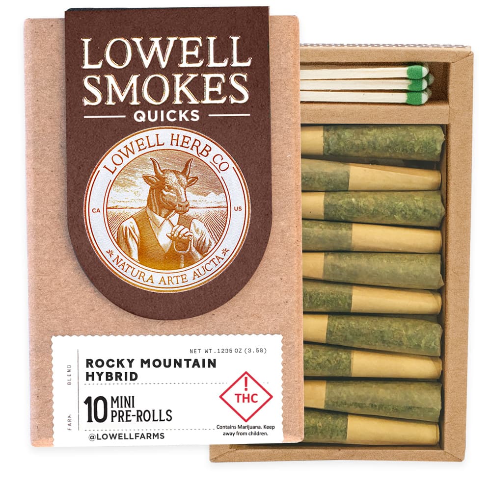 Lowell Herb Co Rocky Mountain Hybrid [.35g each / 3.5g total]