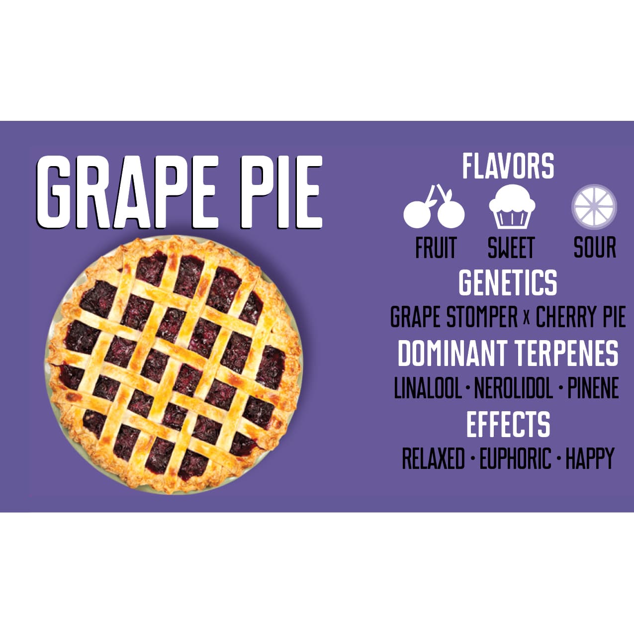 Rootdown Grape Pie [.75g]