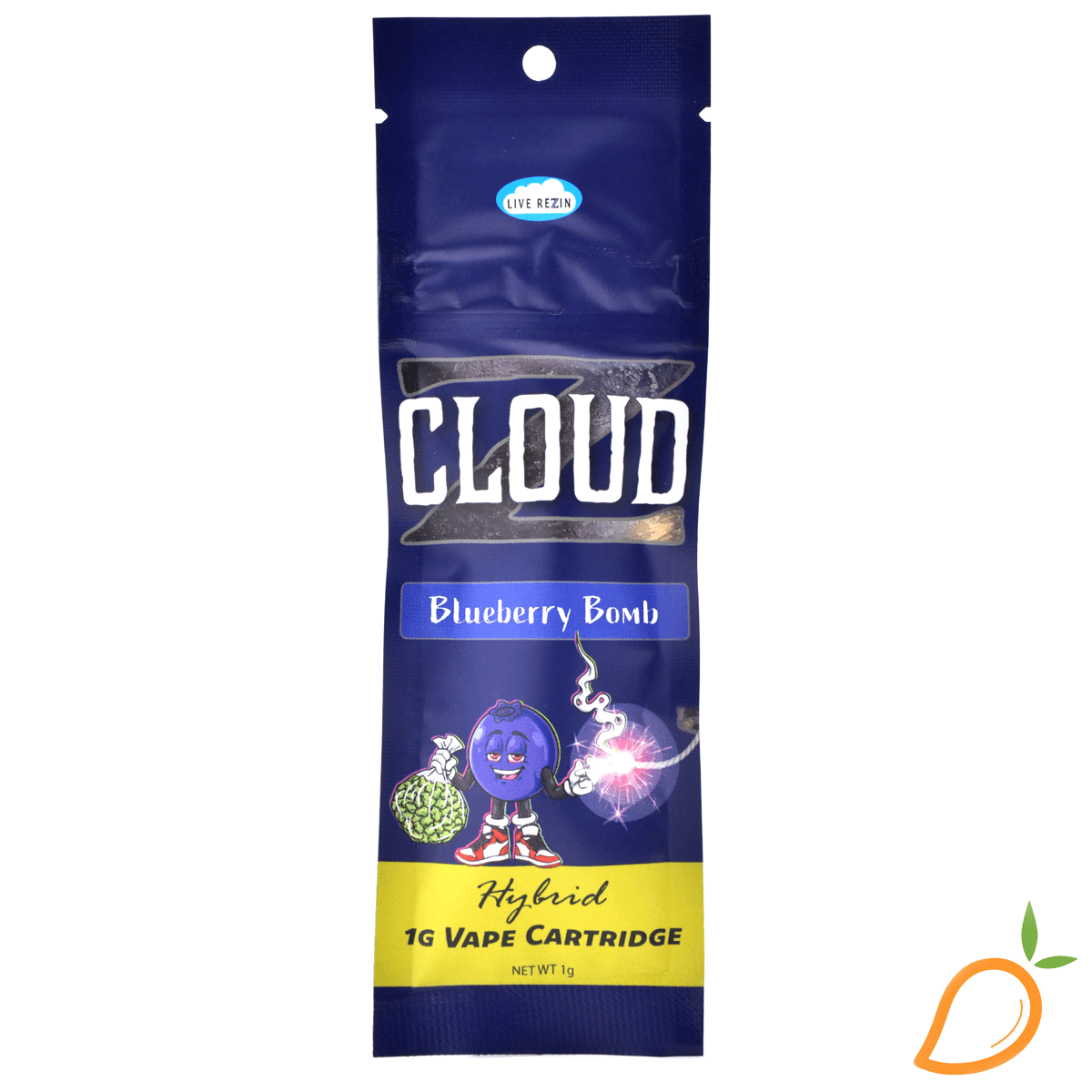 Cloudz 1g Blueberry Bomb Vape Cloud Z