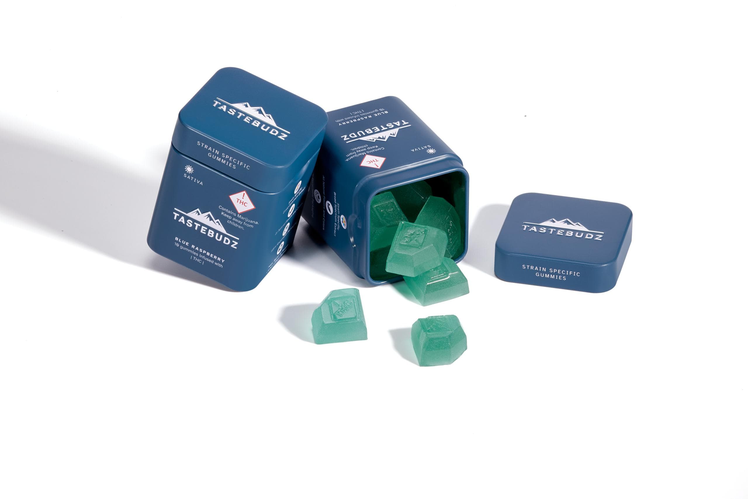 TasteBudz Blue Raspberry Gummies