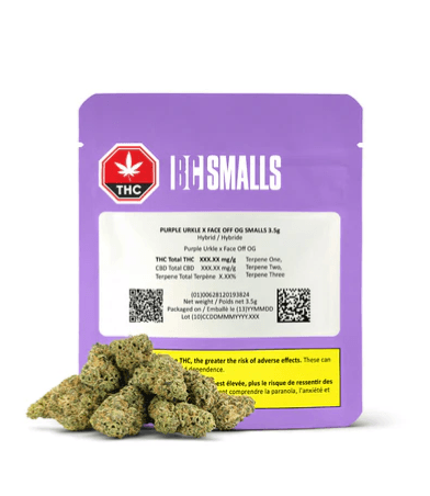 BCLDB BC Smalls: Purple Urkle X Face Off OG Smalls