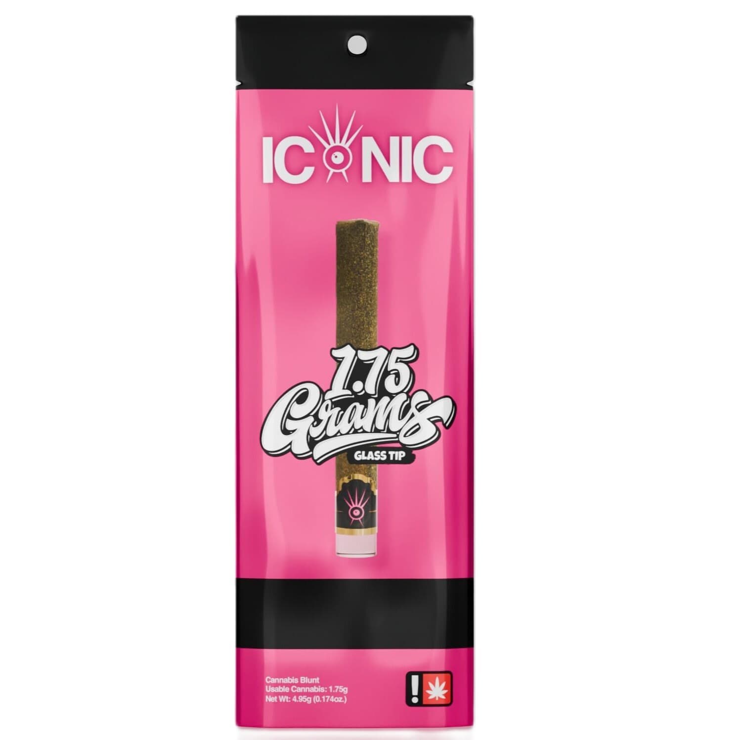 Iconic Starfighter Indica Glass Tip Blunt