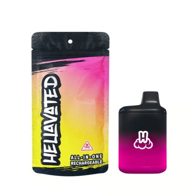 Hellavated Hellavated - Sugar Spinz - Cloud Bar Disposable - Hybrid - 2g