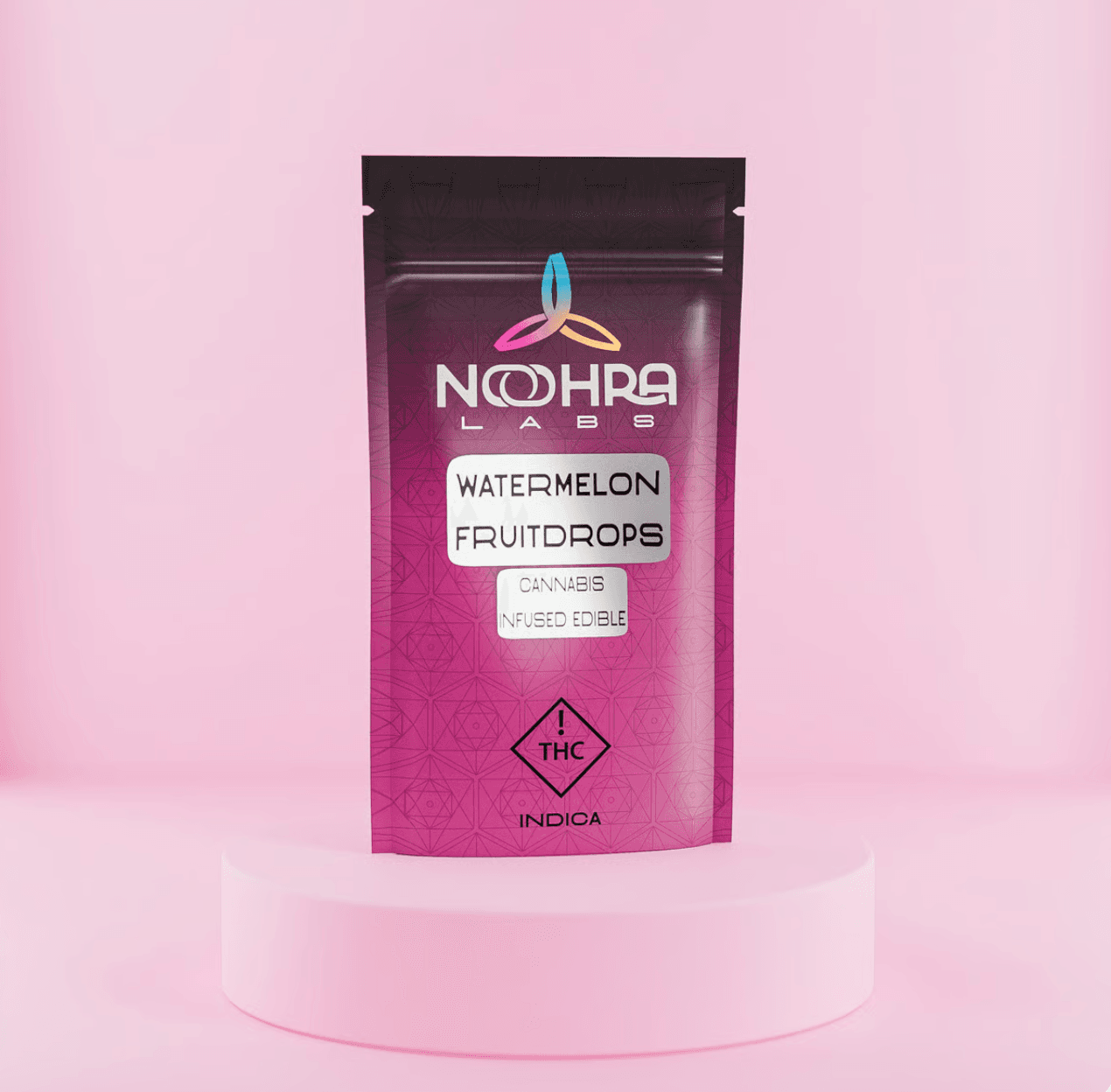 Noohra Labs Watermelon Fruit Drops 5pk (I) - 100mg