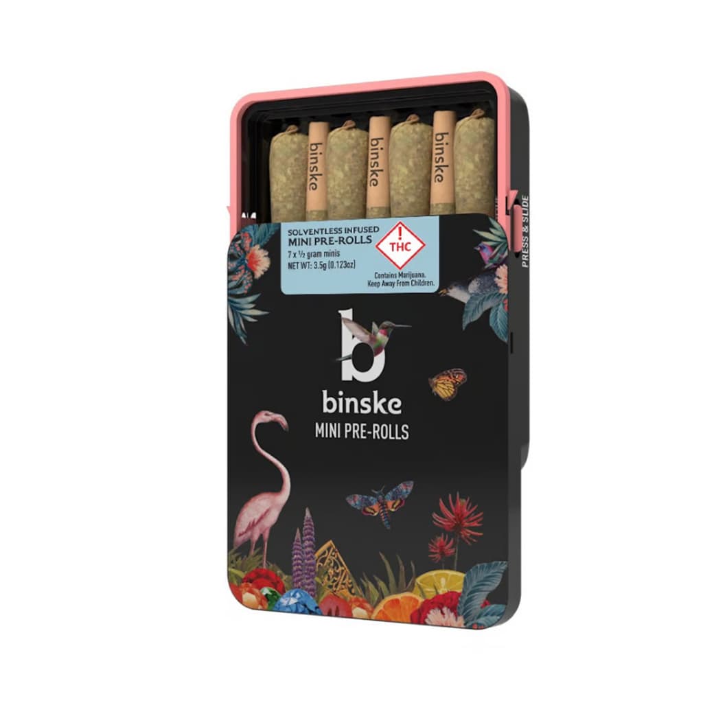 binske Golden Moon Solventless Infused Mini Pre-Roll Packs 3.5g