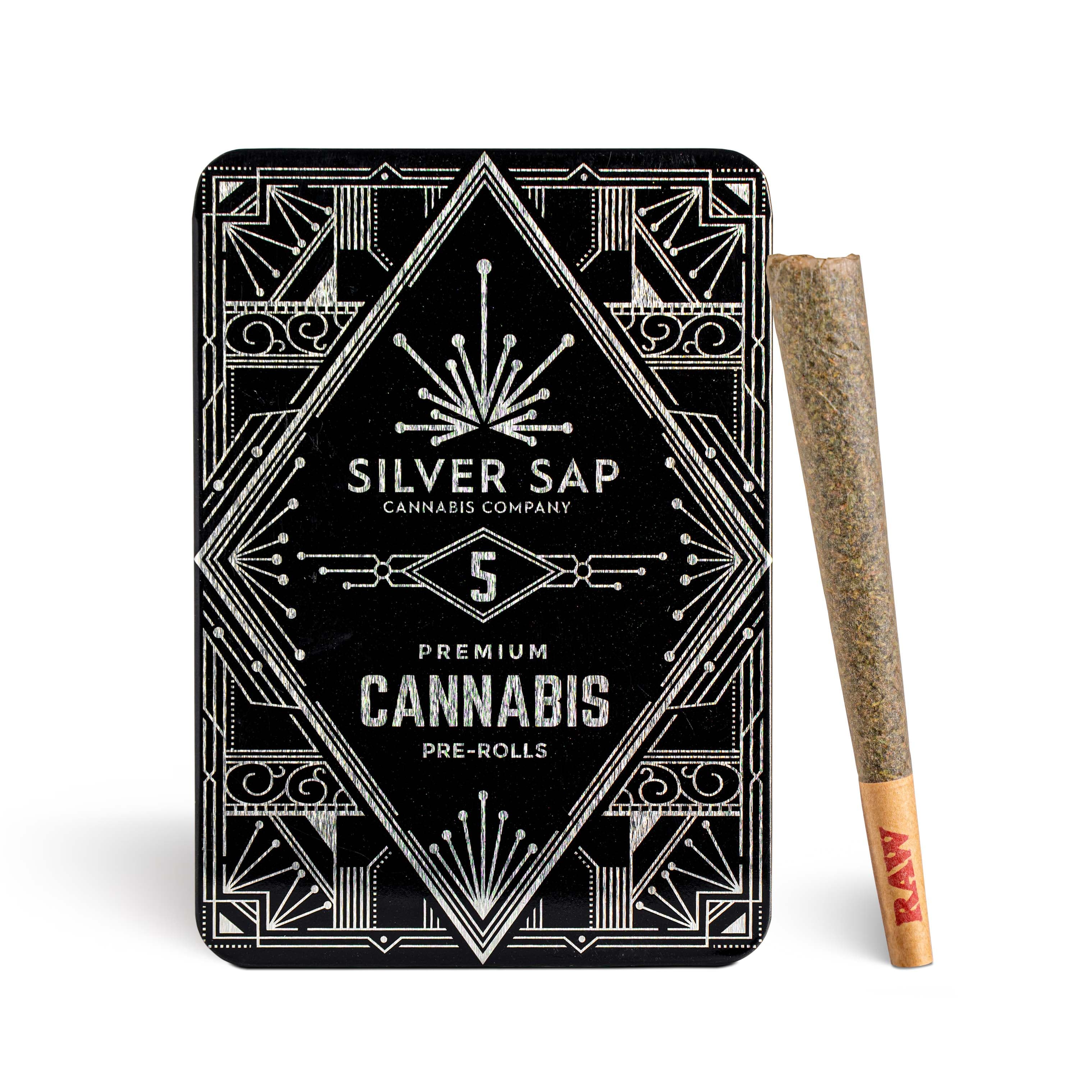 Silver Sap Fatso Gelato Pre-Roll - 5 Pack