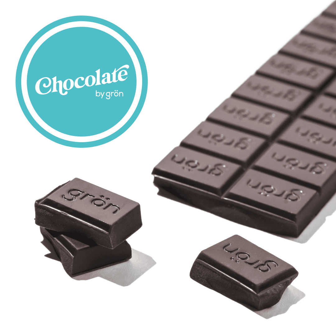 Grön Dark Chocolate Vanilla Bean & Sea Salt Bar (1:1:1 THC:CBN:CBD) 20pc