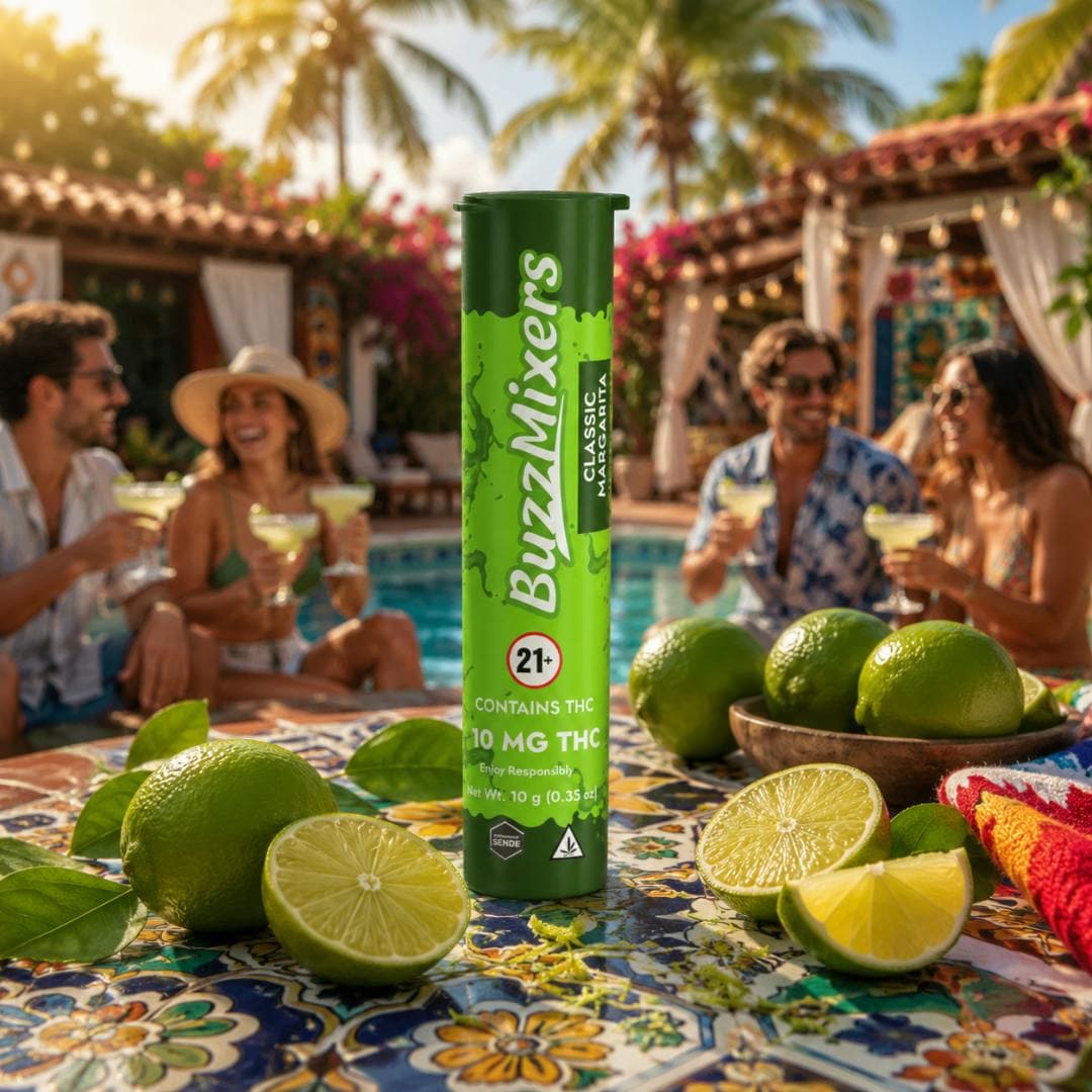 BuzzMixers Classic Margarita - 10mg 1pk Drink MIx Beverages