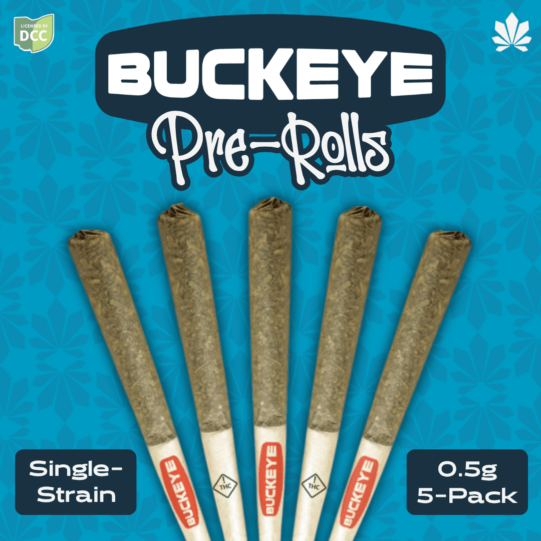 Buckeye Lemon Dosi - Infused Pre-Roll - 2.5g [5pk]