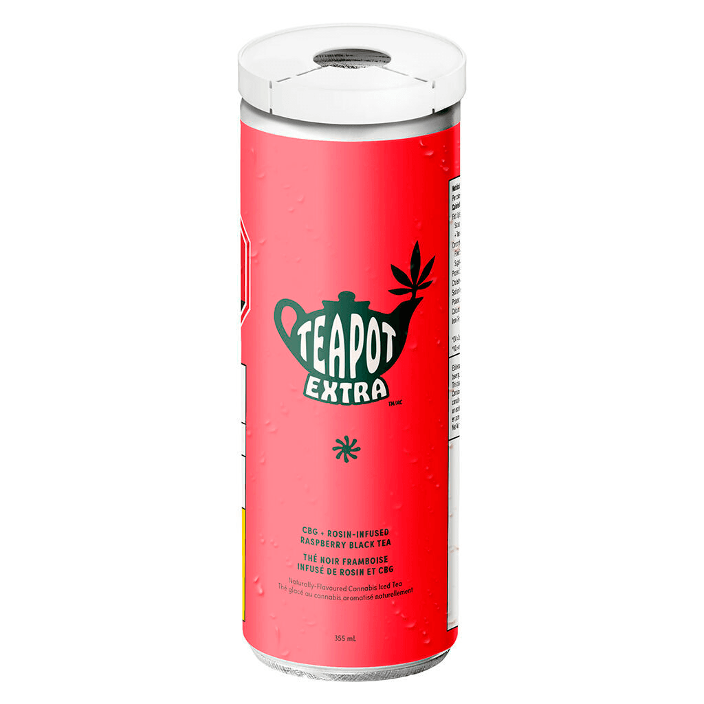 TeaPot Teapot CBG Rosin Raspberry Black Tea 355ml