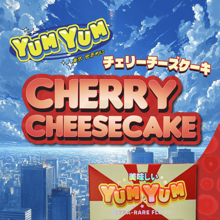 Yum Yum Cherry Cheesecake | 3.5g