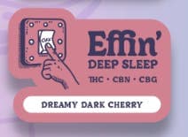 Effin' Deep Sleep Dreamy Dark Cherry 14:1:1 THC:CBN:CBG | Disposable