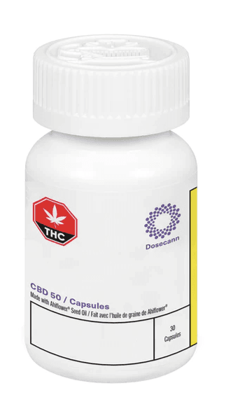 Dosecann CBD 50 Capsules 30pk
