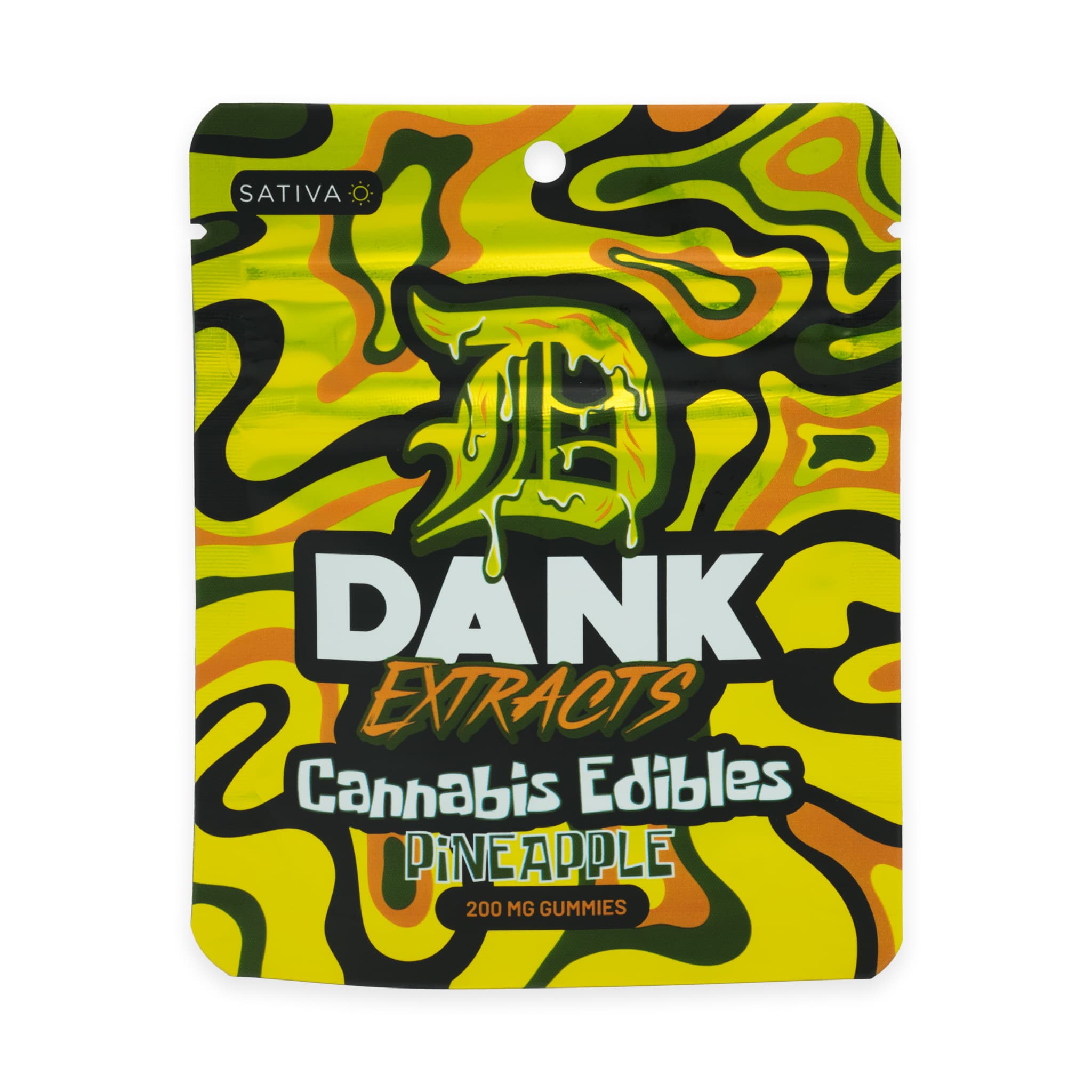 Dank Extracts Pineapple Gummies