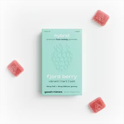 good times Fjord Berry Gummies 10ct 100mg