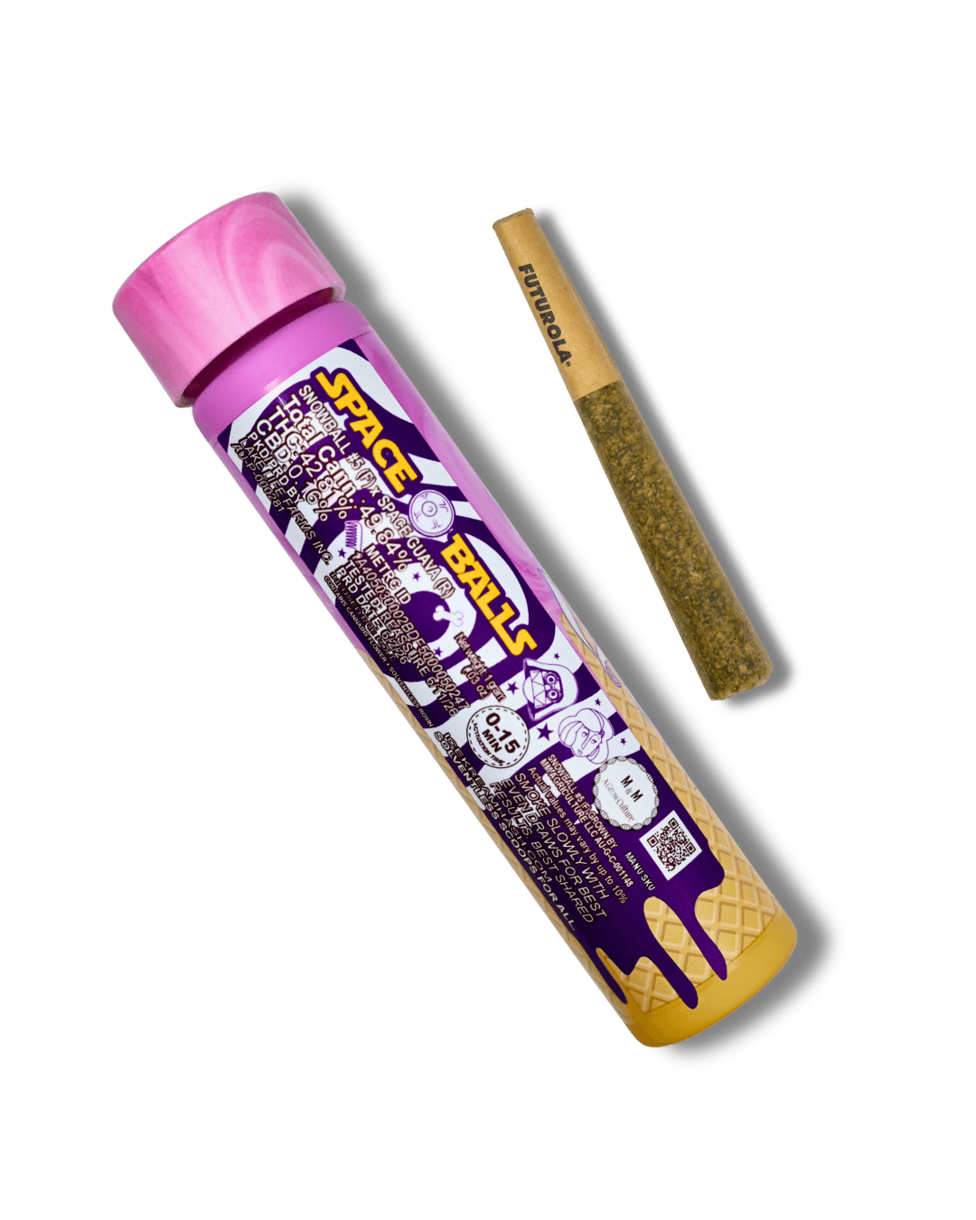 Ice Kream Hash Co. Space Balls Infused Rosin Pre-Roll