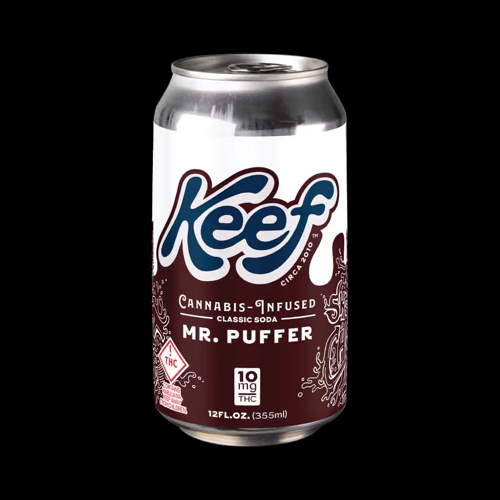 Keef Cola Mr. Puffer Cola Beverages
