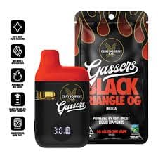 Claybourne Co. Gassers AIO Vape | Black Triangle OG | 1g