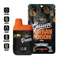 Claybourne Co. Durban Poison (1g) - Gassers All-In-One Liquid Diamonds Vape