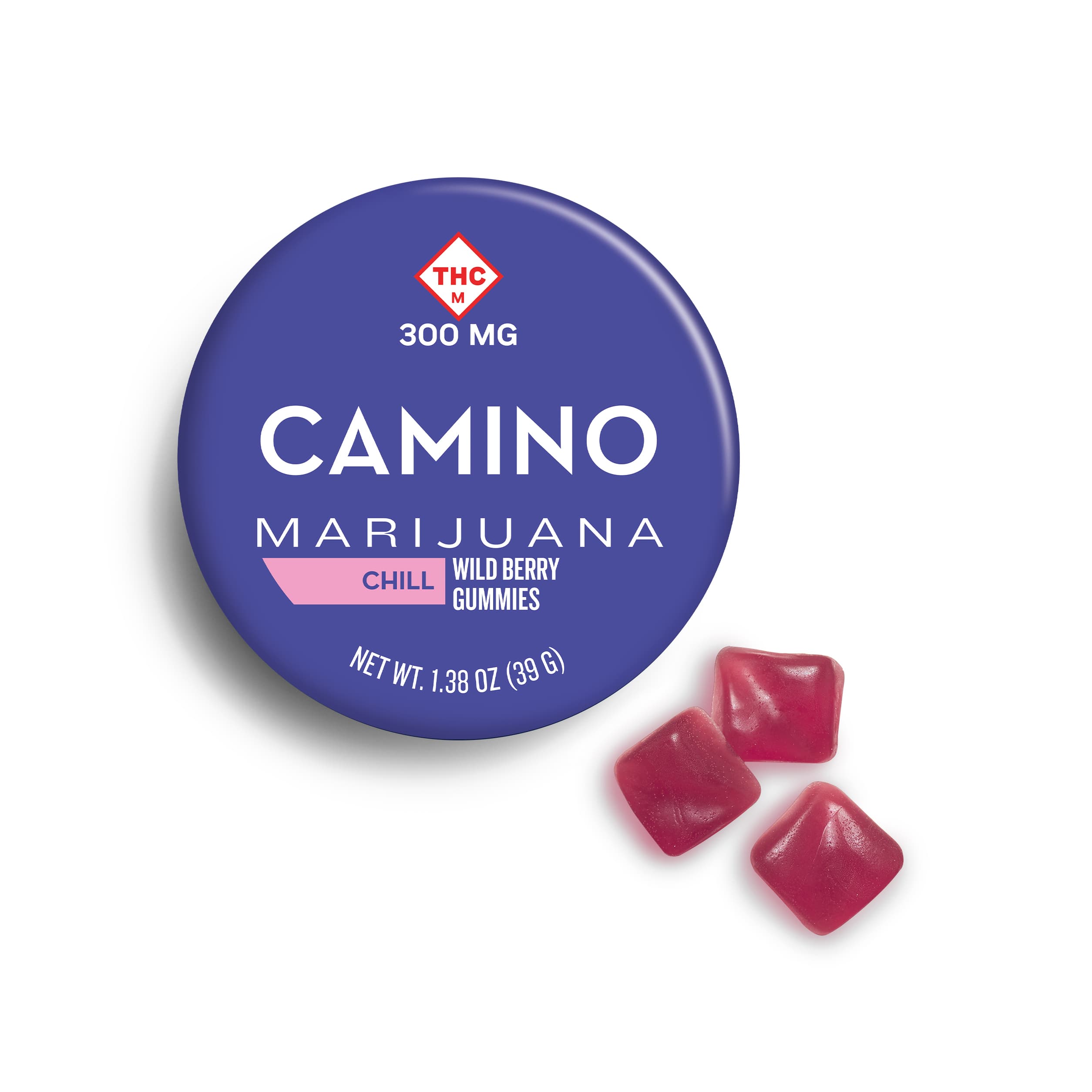 Camino Wild Berry | Gummies | 300mg (10pcs)