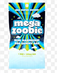 Zoobies MEGA - BLUE RASPBERRY