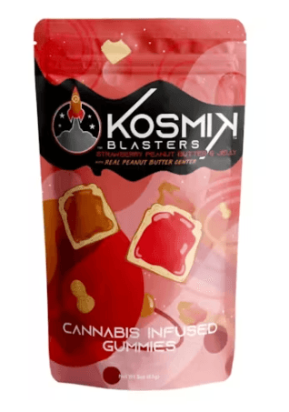 Kosmik Brands Kosmik- Specialty Blaster - Peanut Butter & Jelly Gummies 100mg
