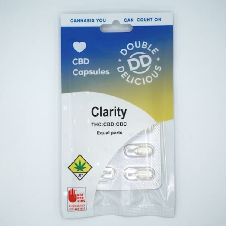 Double Delicious Double D Clarity CBC 10pk 100mg