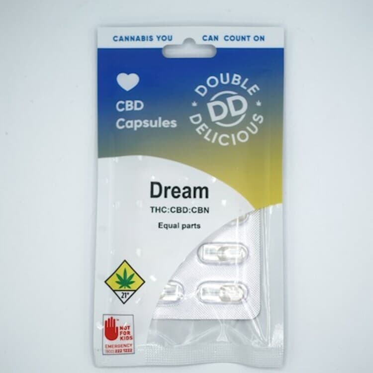 Double Delicious Double D Dream CBN 10pk 100mg