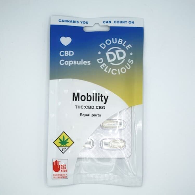 Double Delicious Double D Mobility CBG 10pk 100mg