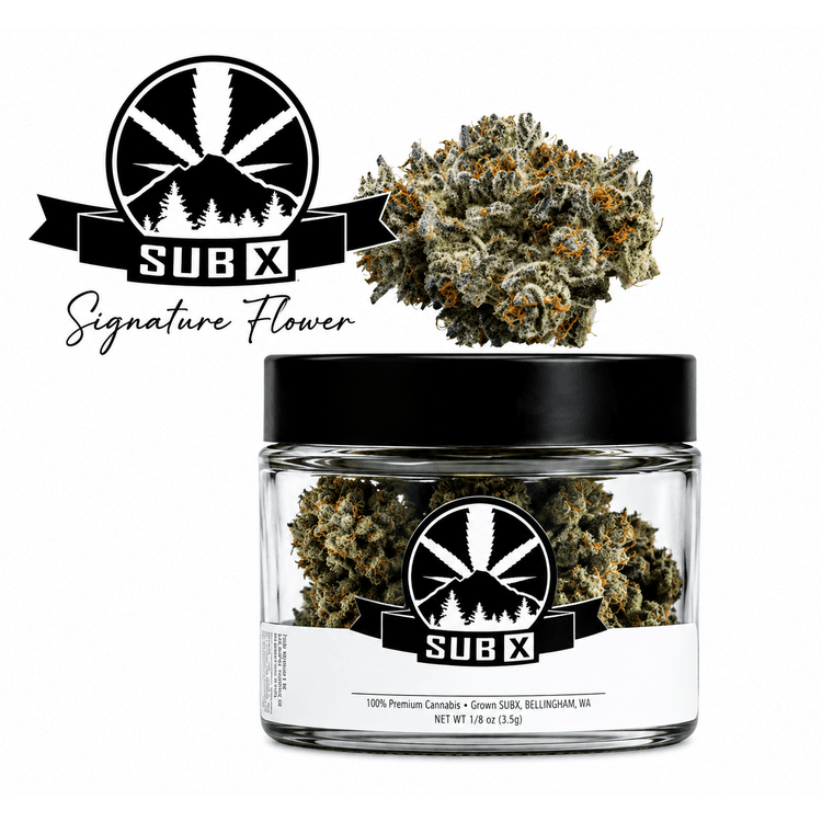 SUBX Flower (SIGNATURE): Ice Cold 1g