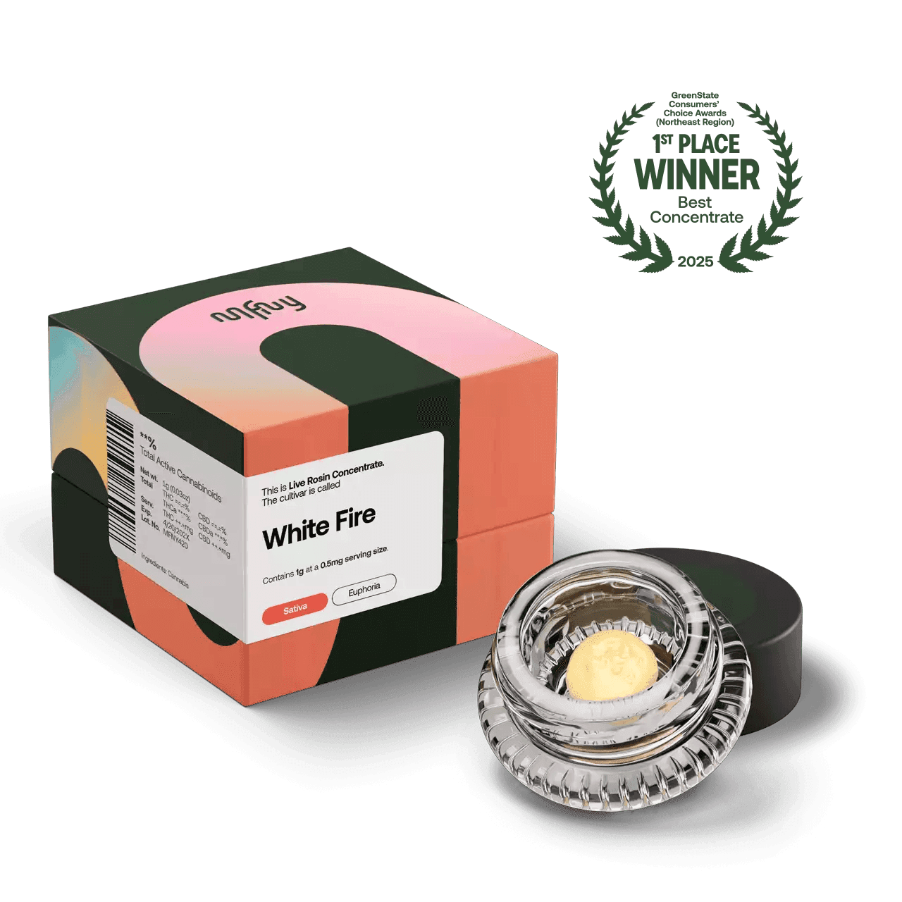 MFNY White Fire Live Resin Badder | 1g