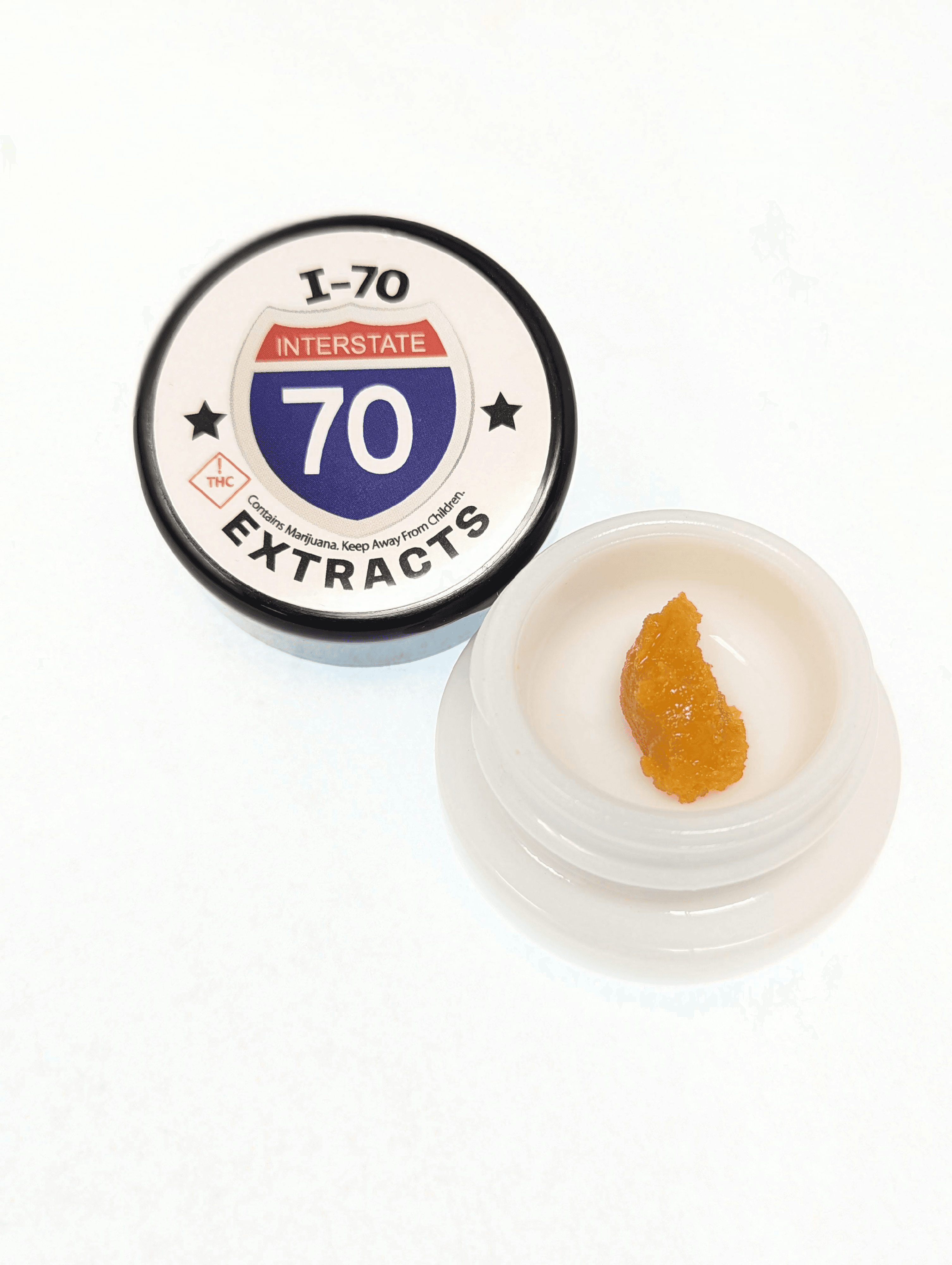 I-70 Extracts Afghani OG Kush (I) - Sugar Wax - I-70 Extracts