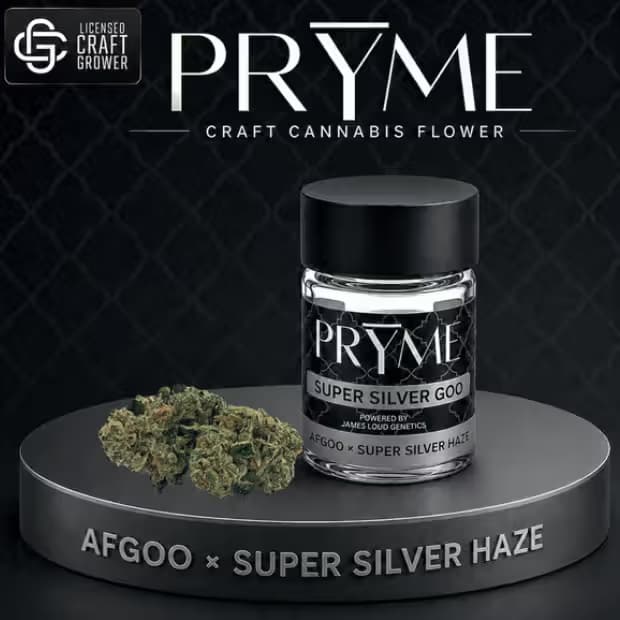 PRYME Super Silver Goo Pryme Flower 1g