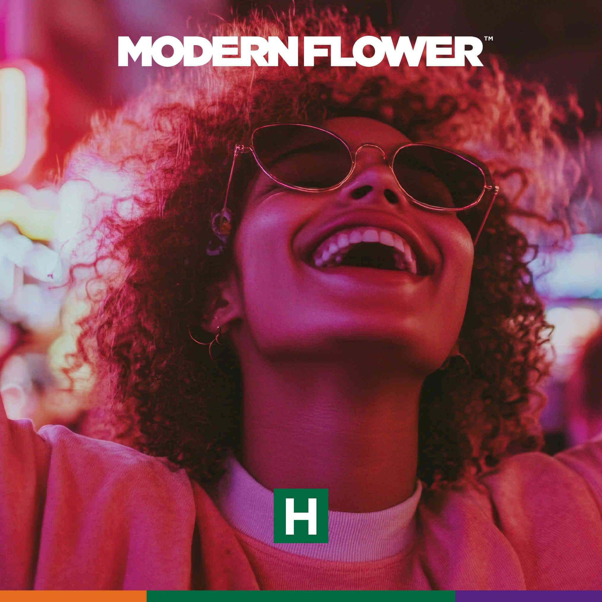 Modern Flower Grape Dreams Flower