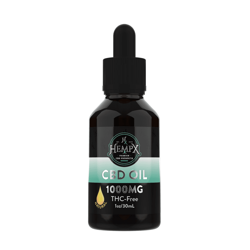 HempX Strawberry CBD Tincture - 1000mg