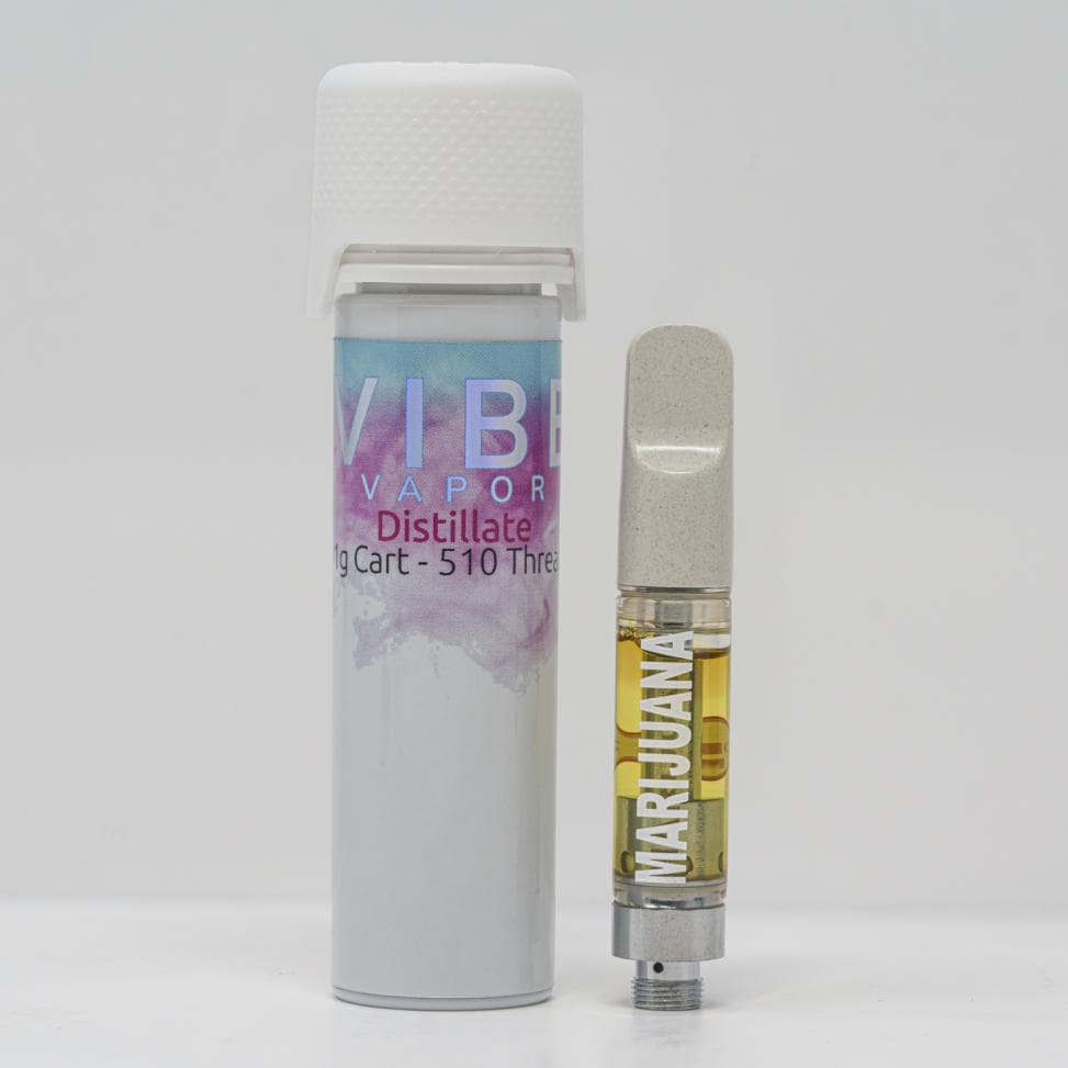 Vibe 1g Distillate Cartridge - Strawberry Shortcake