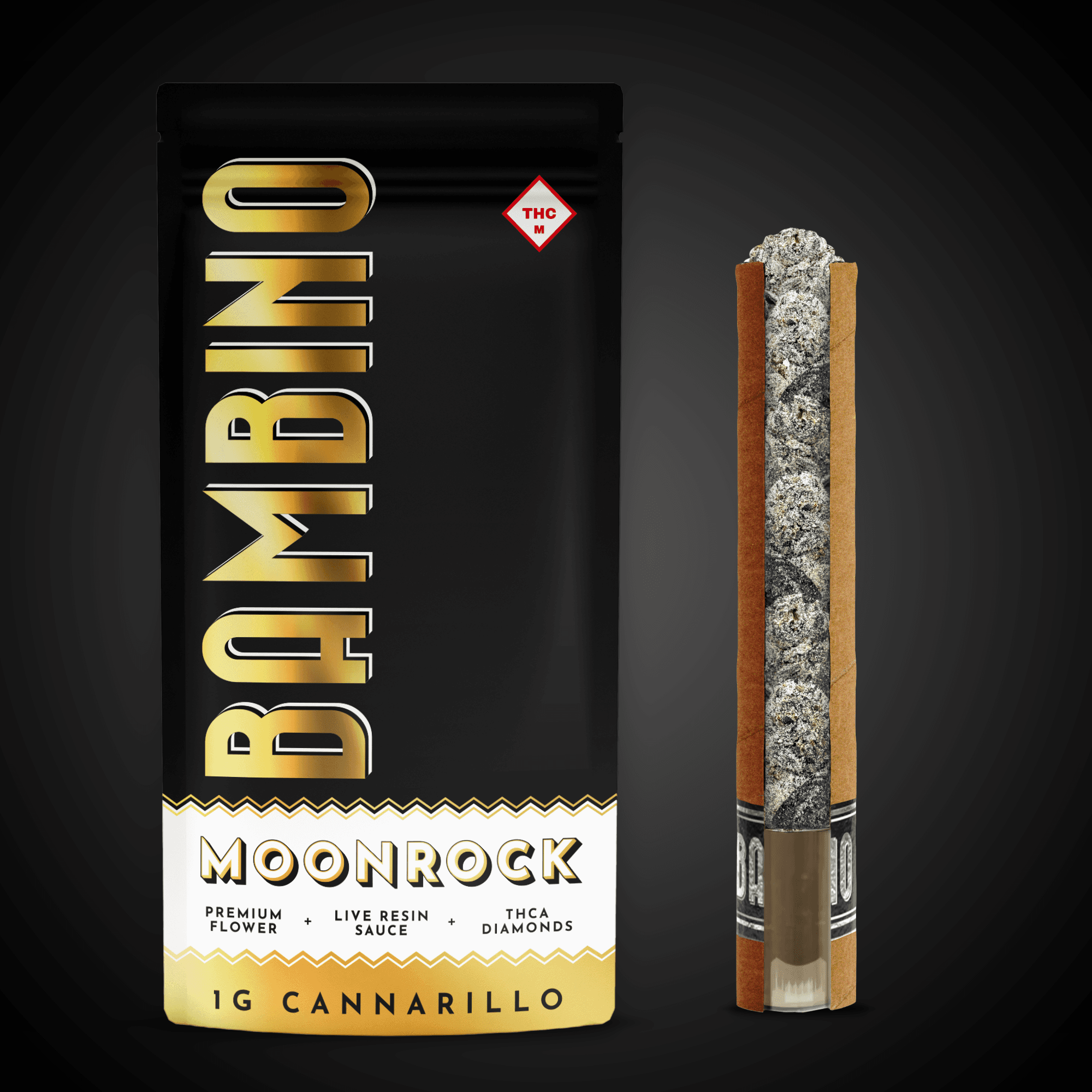 Bambino Rainbow Belts Moonrock Infused Blunt