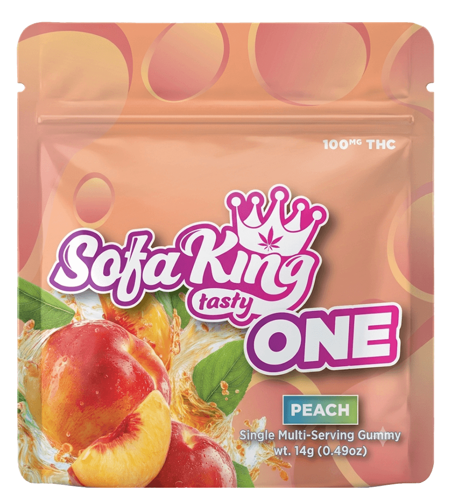 Sofa King Sofa King - Gummies One - Peach (H) (100mg)