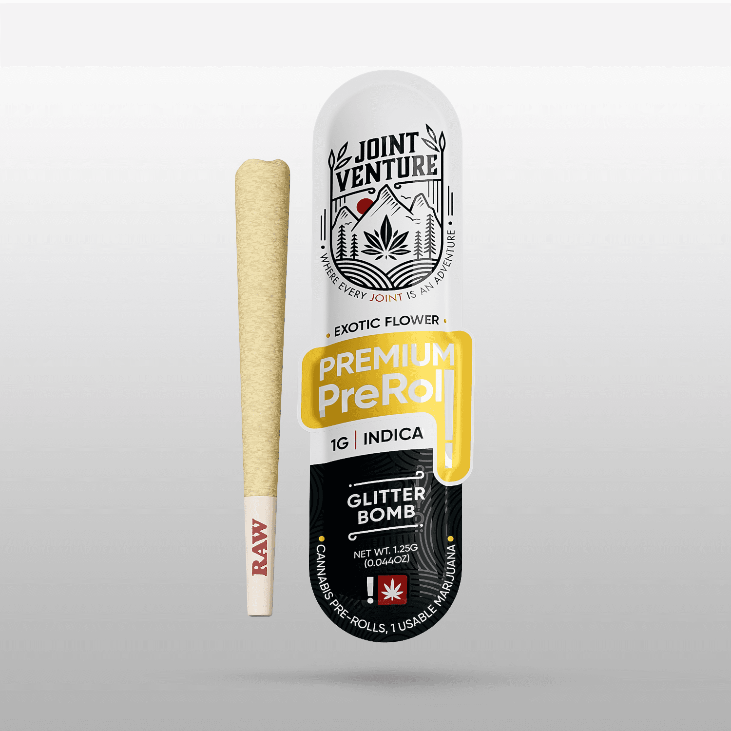 Joint Venture Craft Cannabis Glitter Bomb Preroll