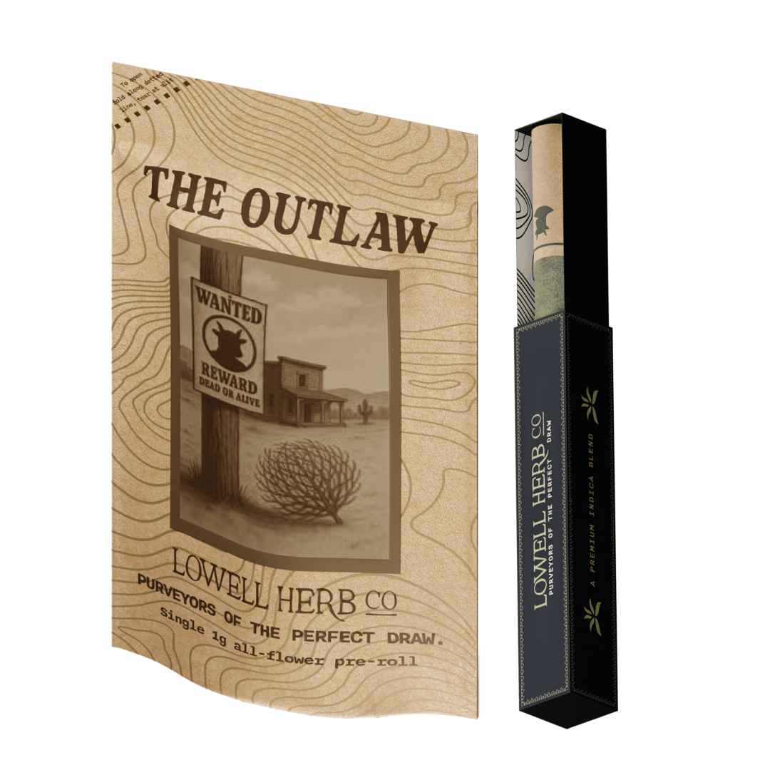 Lowell Herb Co. Outlaws Indica Blend Pre-Roll