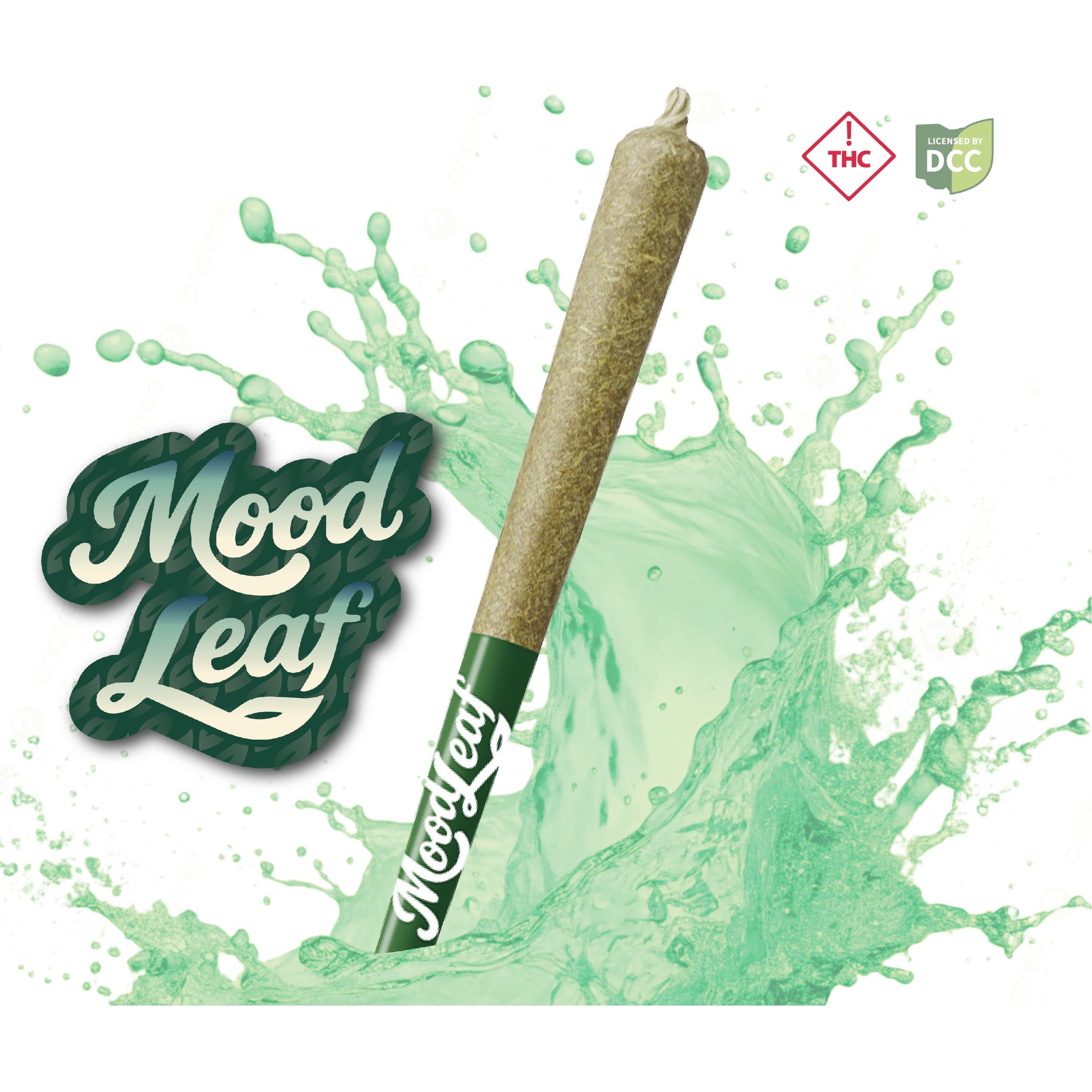 MoodLeaf MoodLeaf Kush Face (S) Distillate Infused Pre-Roll 1g