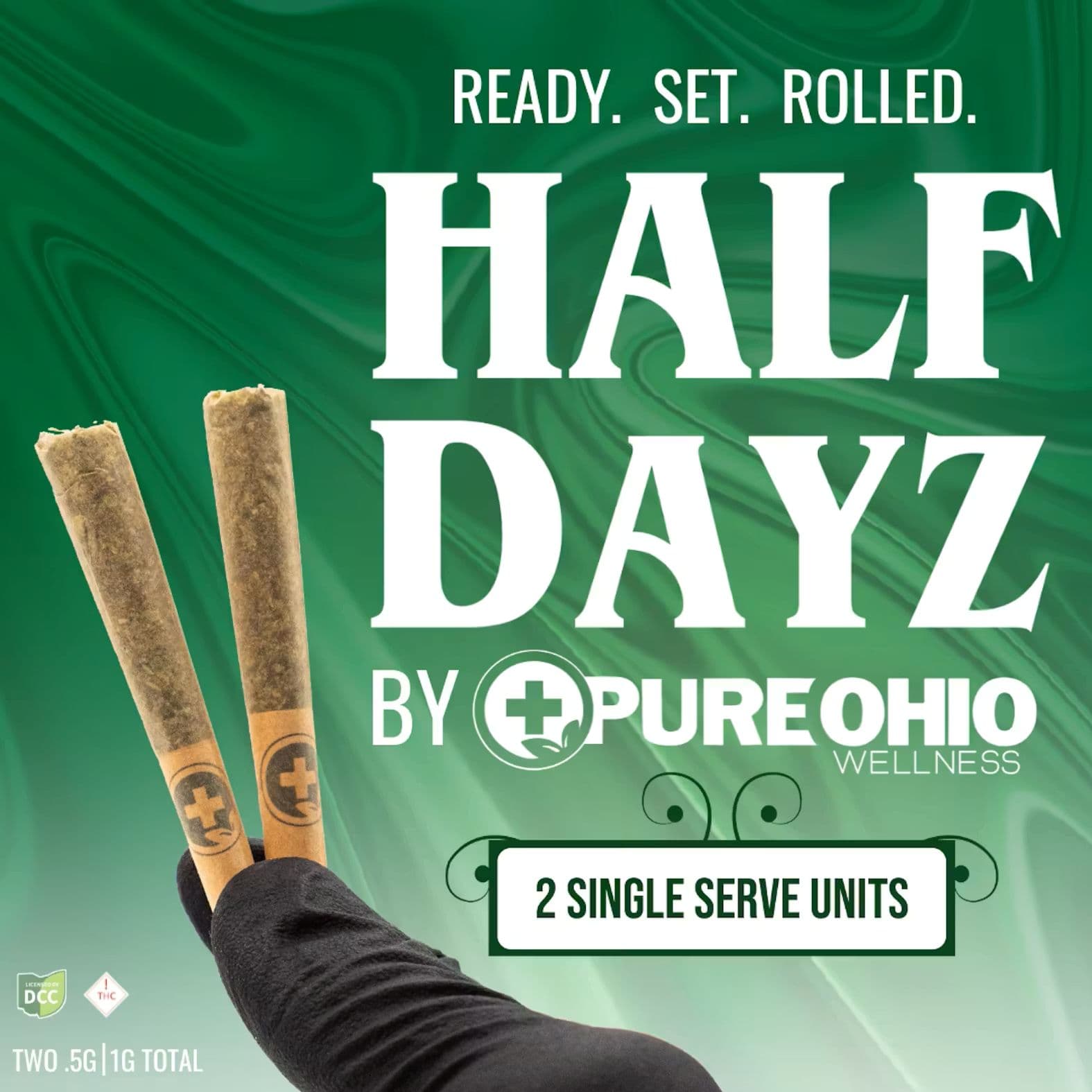 Pure Ohio Wellness Gelato Pre-Roll 2pk